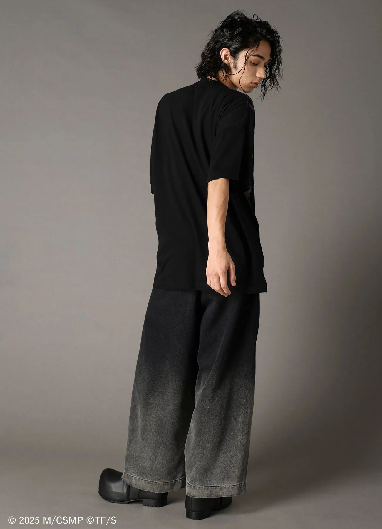 【Pre-Order】Ground Y×CHAINSAW MAN Collaborate Collection TYPHOON DEVIL T-SHIRT【Shipping sequentially from late February 2026】 sold by Yohji Yamamoto product image thumbnail 4