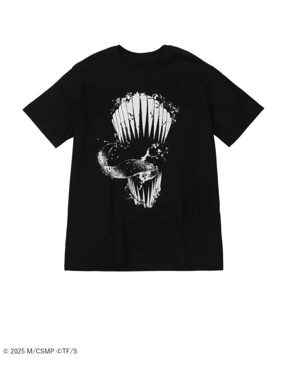 【Pre-Order】Ground Y×CHAINSAW MAN Collaborate Collection CHAINSAW MAN TEETH T-SHIRT【Shipping sequentially from late February 2026】 made by Yohji Yamamoto