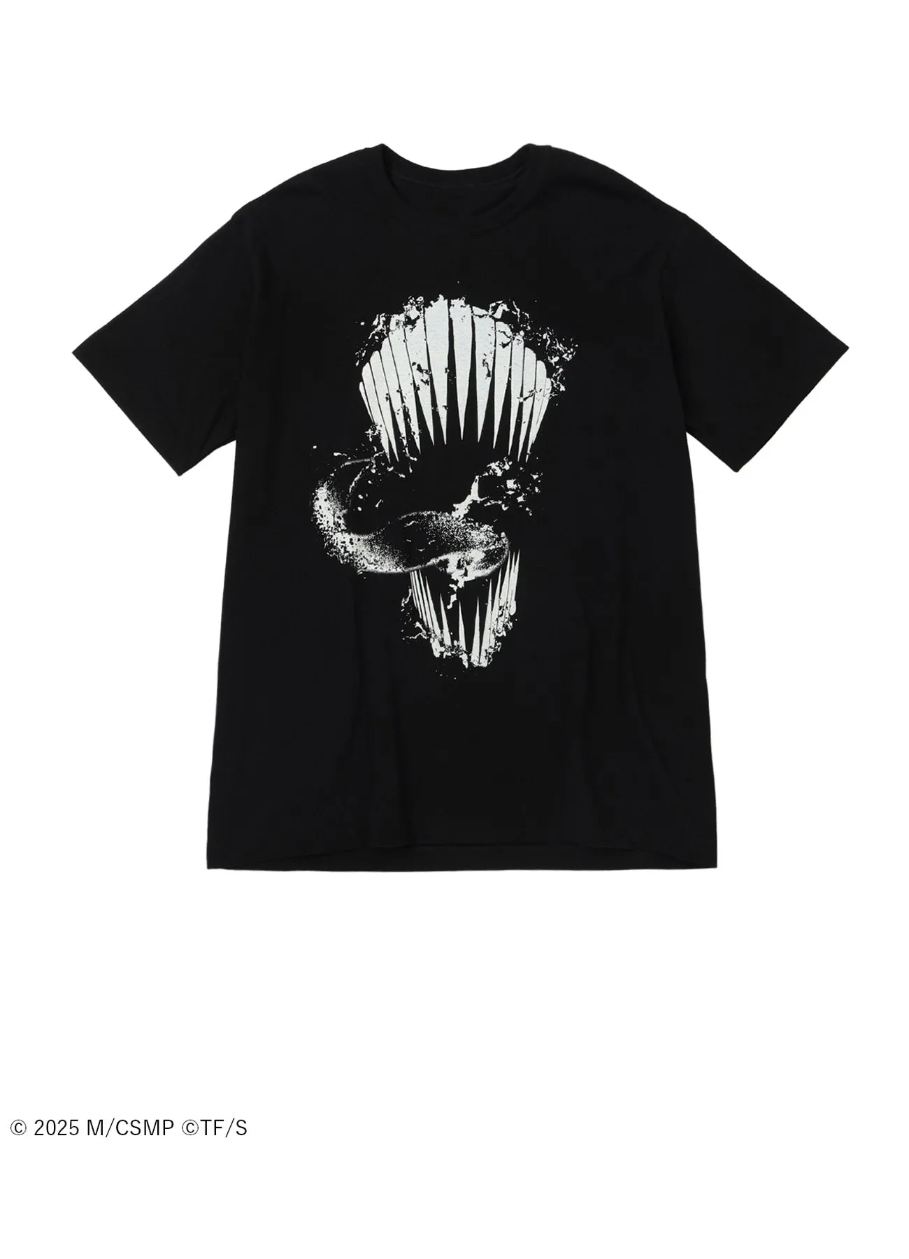 【Pre-Order】Ground Y×CHAINSAW MAN Collaborate Collection CHAINSAW MAN TEETH T-SHIRT【Shipping sequentially from late February 2026】 sold by Yohji Yamamoto
