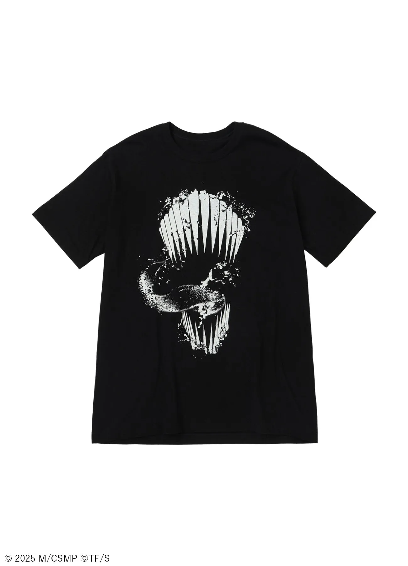 【Pre-Order】Ground Y×CHAINSAW MAN Collaborate Collection CHAINSAW MAN TEETH T-SHIRT【Shipping sequentially from late February 2026】 sold by Yohji Yamamoto product image thumbnail 5