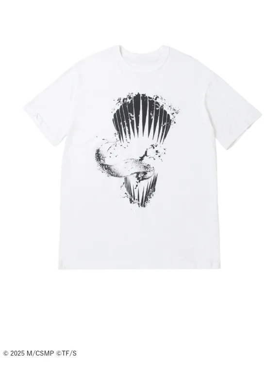 【Pre-Order】Ground Y×CHAINSAW MAN Collaborate Collection CHAINSAW MAN TEETH T-SHIRT【Shipping sequentially from late February 2026】 made by Yohji Yamamoto