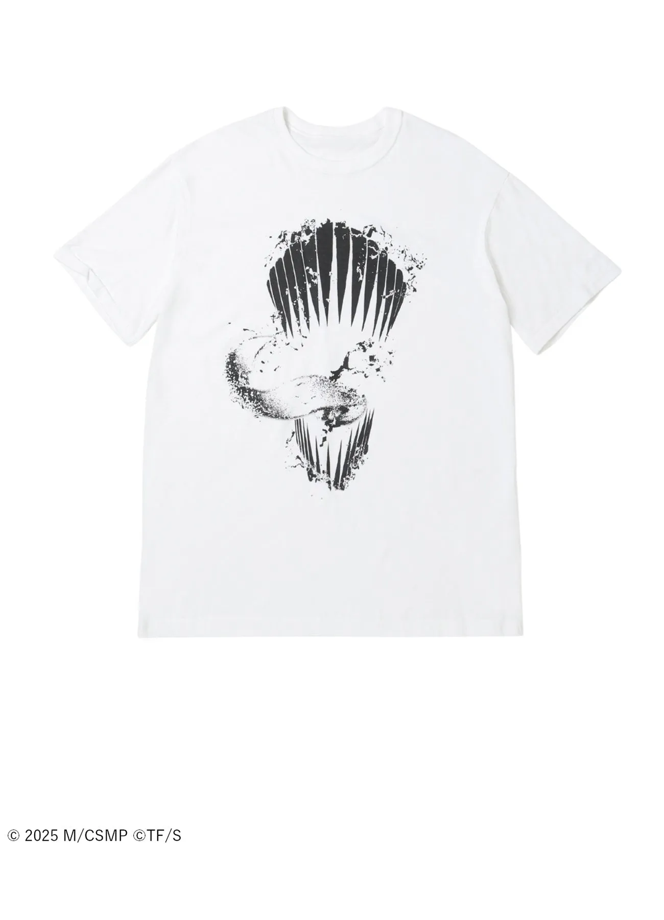 【Pre-Order】Ground Y×CHAINSAW MAN Collaborate Collection CHAINSAW MAN TEETH T-SHIRT【Shipping sequentially from late February 2026】 sold by Yohji Yamamoto
