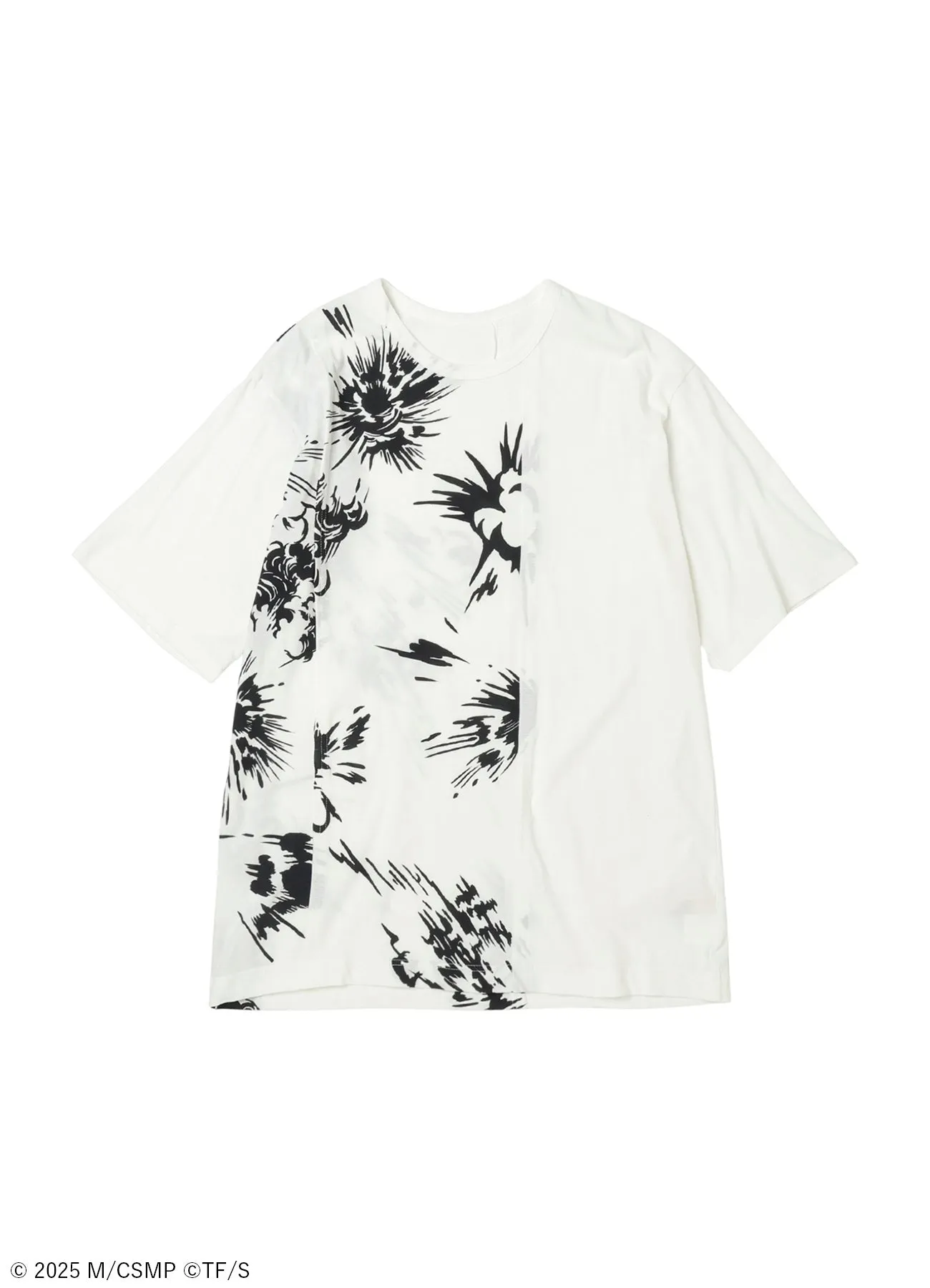 【Pre-Order】Ground Y×CHAINSAW MAN Collaborate Collection EXPLOSION GRAPHIC T-SHIRT【Shipping sequentially from late February 2026】 sold by Yohji Yamamoto product image thumbnail 5