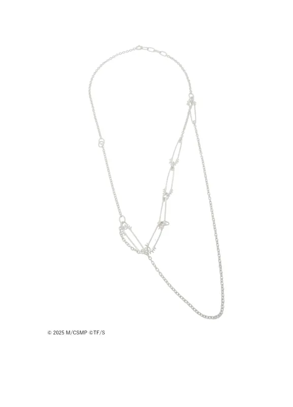 【Pre-Order】Ground Y×CHAINSAW MAN Collaborate Collection CHAINSAW PIN NECKLACE【Shipping sequentially from late February 2026】 sold by Yohji Yamamoto