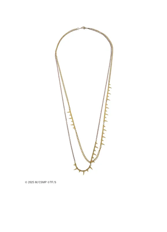 【Pre-Order】Ground Y×CHAINSAW MAN Collaborate Collection CHAINSAW BLADE NECKLACE Ver.1【Shipping sequentially from late February 2026】 sold by Yohji Yamamoto