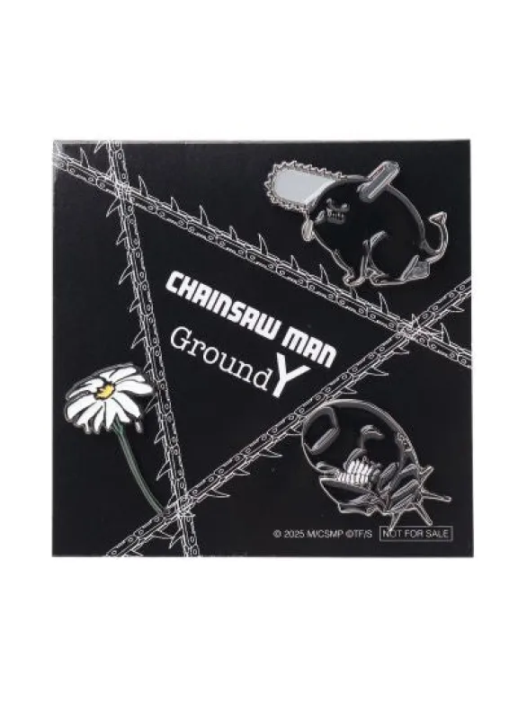 GROUND Y ~ CHAINSAW MAN ORIGINAL PIN BADGES sold by Yohji Yamamoto