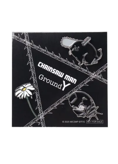 GROUND Y ~ CHAINSAW MAN ORIGINAL PIN BADGES sold by Yohji Yamamoto