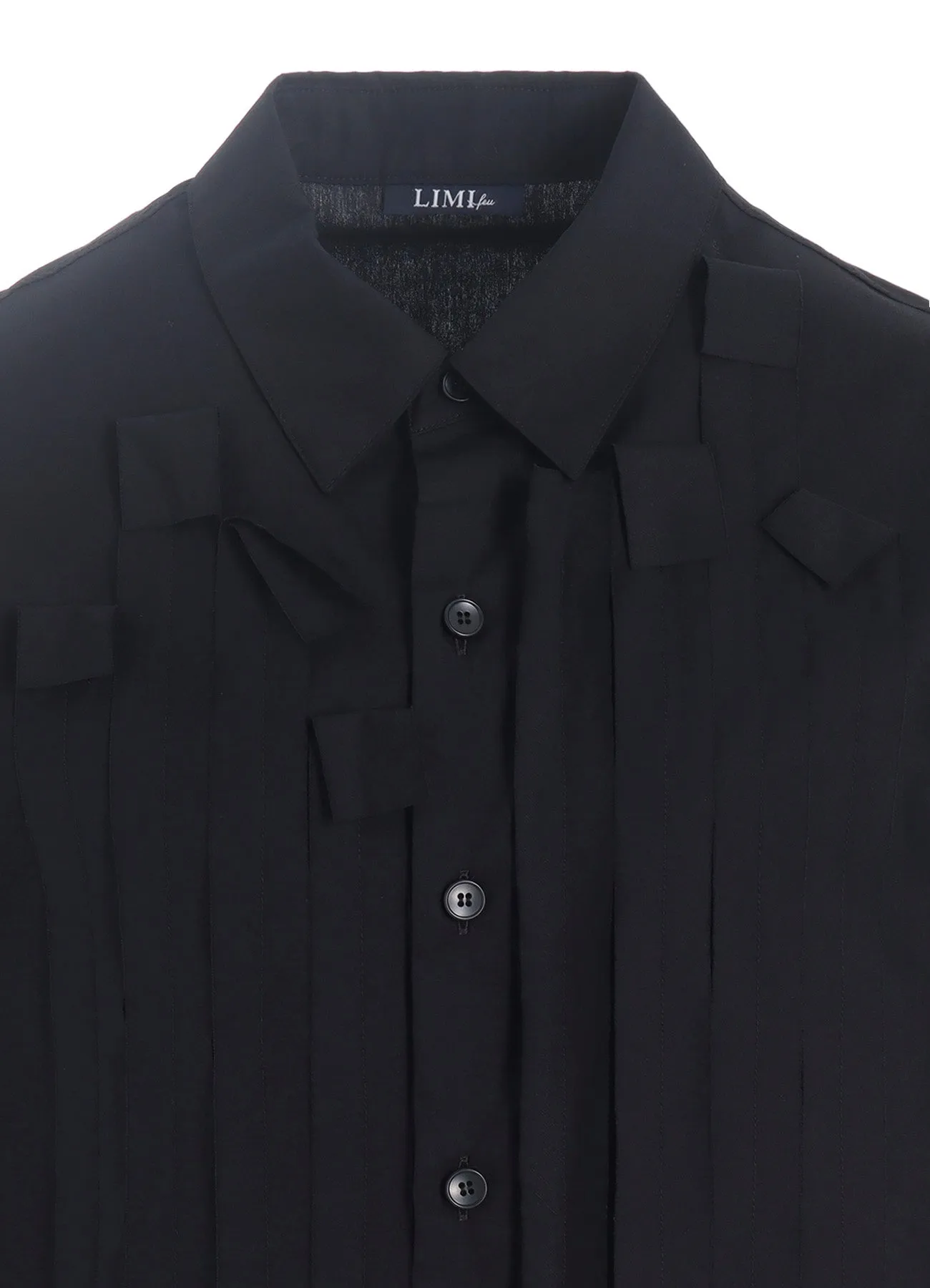 100/2 BROAD COTTON SHIRT WITH TAPE sold by Yohji Yamamoto product image thumbnail 5