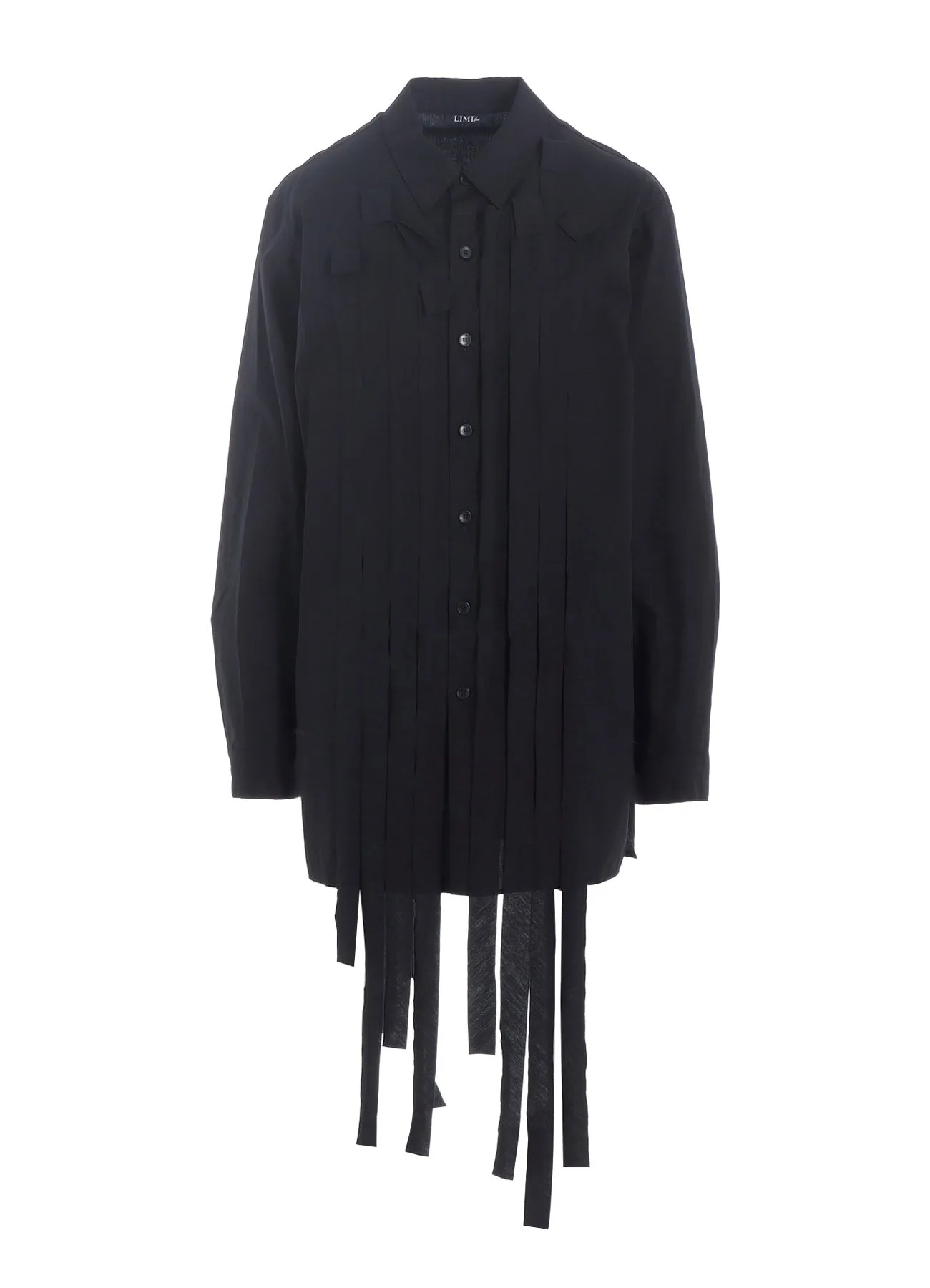 100/2 BROAD COTTON SHIRT WITH TAPE sold by Yohji Yamamoto product image thumbnail 2
