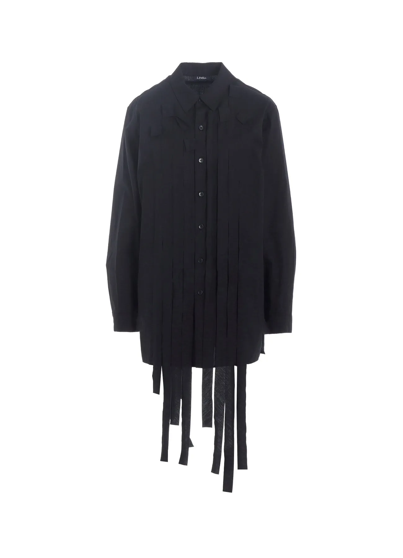100/2 BROAD COTTON SHIRT WITH TAPE sold by Yohji Yamamoto