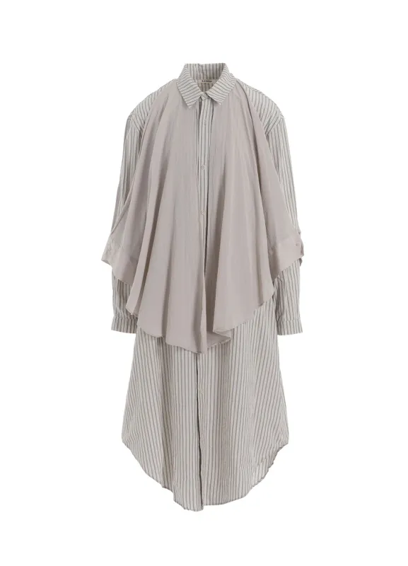 STRIPE LAYERED DRESS sold by Yohji Yamamoto