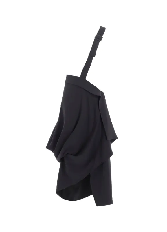 DOUBLE SATIN SQUARE SKIRT B sold by Yohji Yamamoto