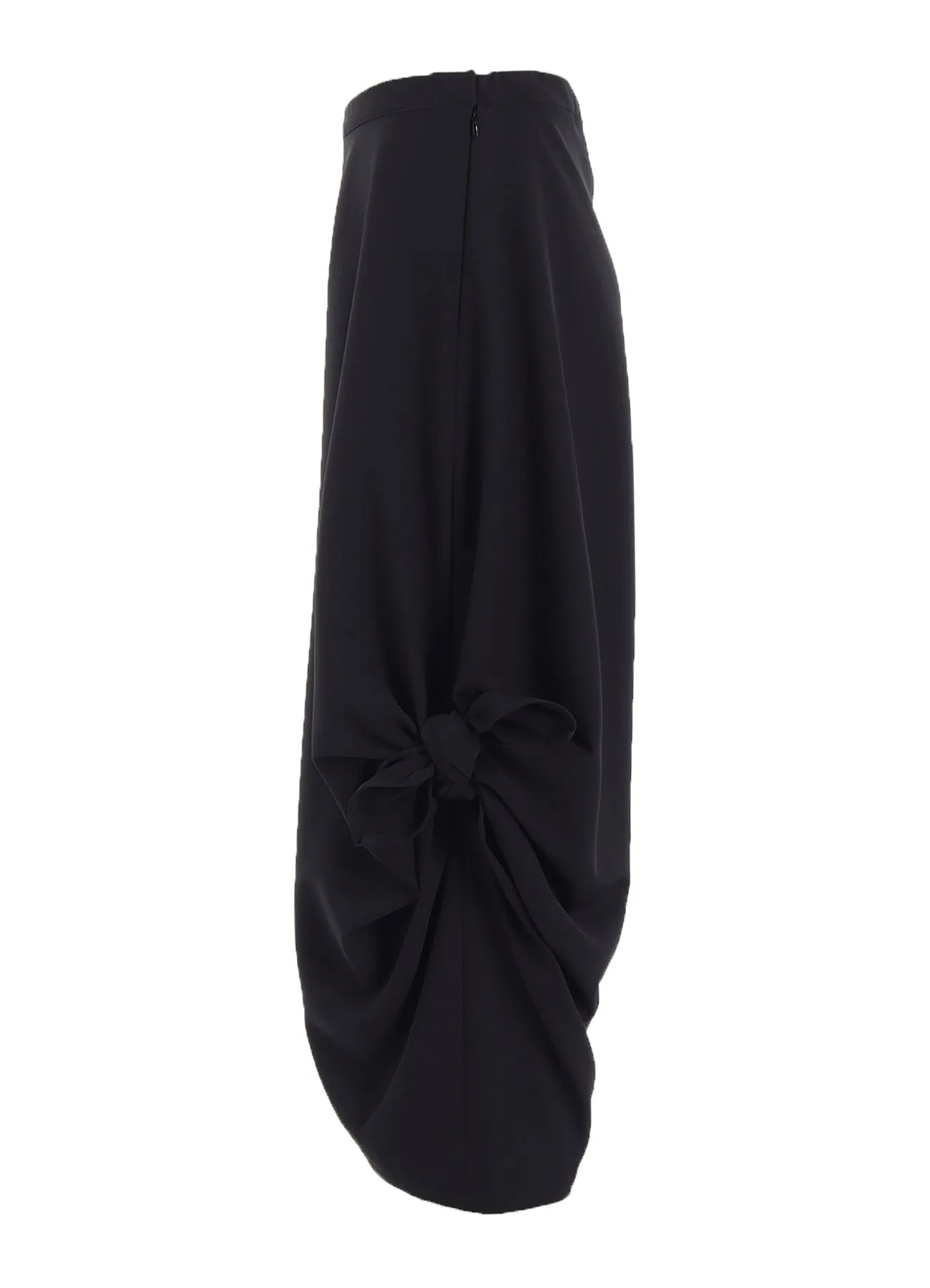 DOUBLE SATIN TIED PANTS A sold by Yohji Yamamoto product image thumbnail 3