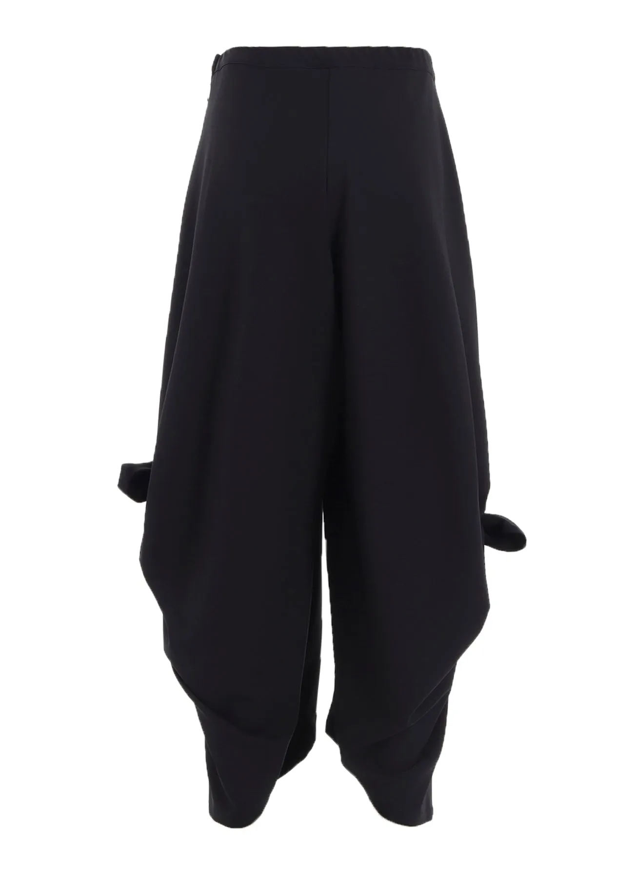 DOUBLE SATIN TIED PANTS A sold by Yohji Yamamoto product image thumbnail 4