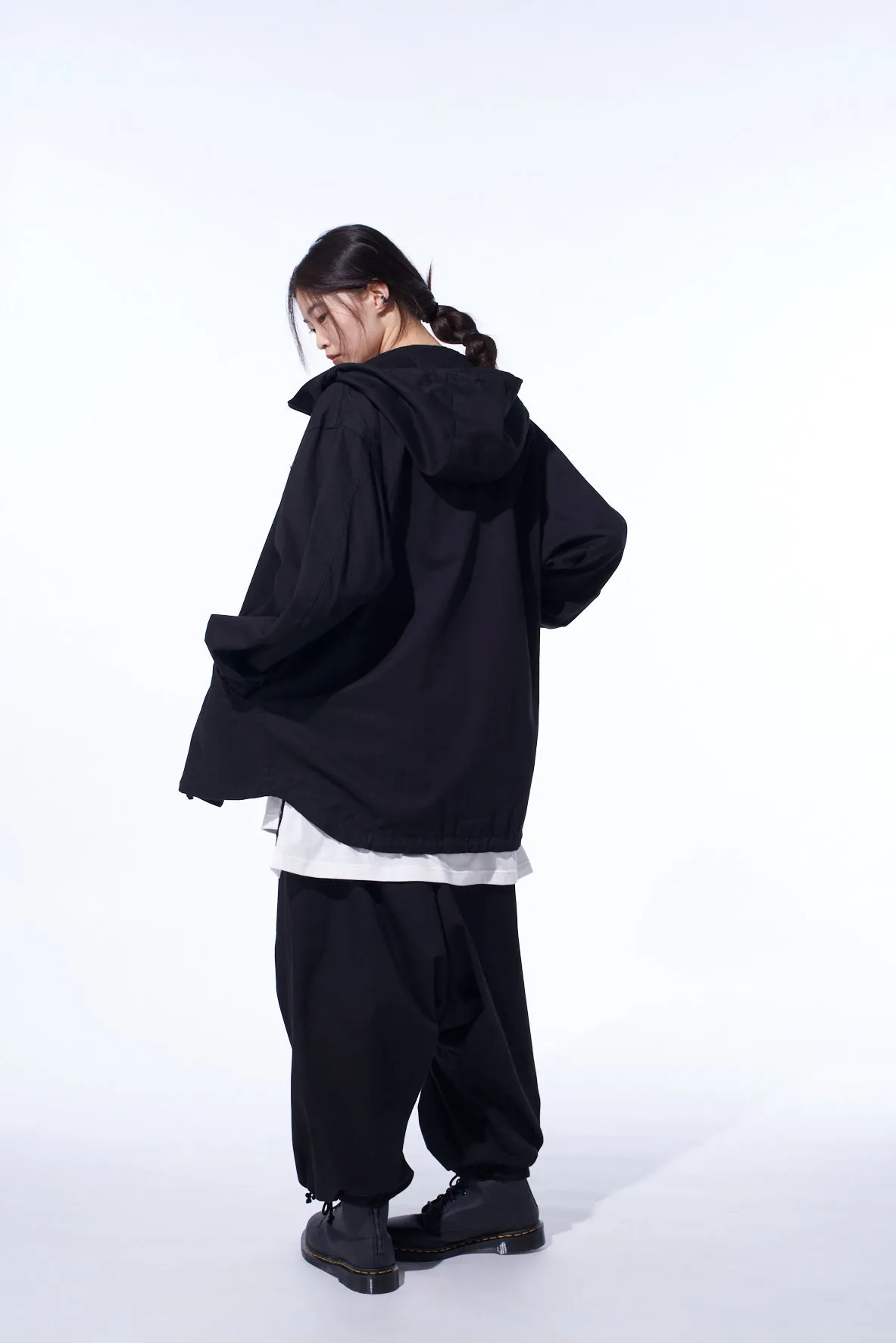 COTTON TWILL MOUNTAIN PARKA sold by Yohji Yamamoto product image thumbnail 4
