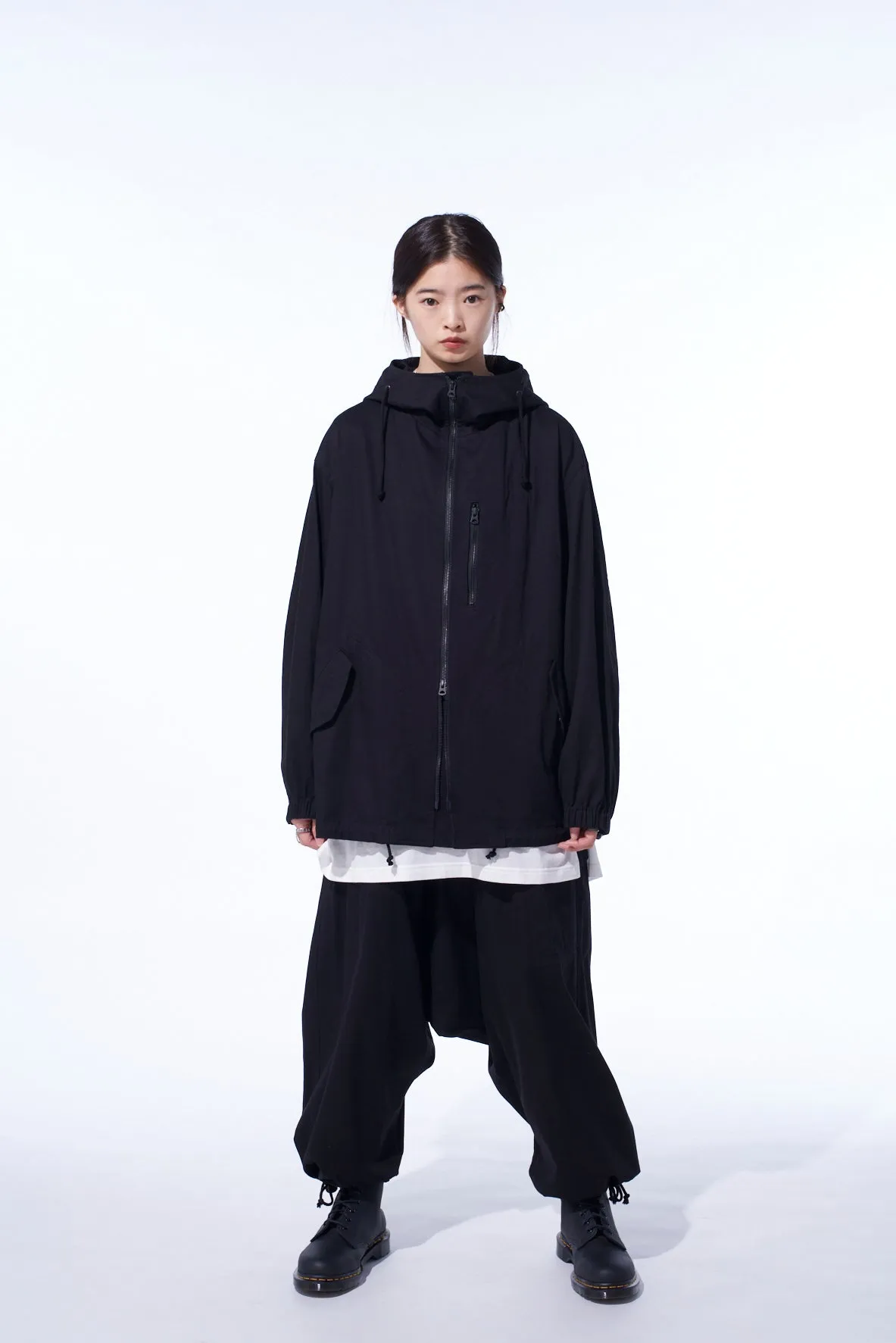 COTTON TWILL MOUNTAIN PARKA sold by Yohji Yamamoto product image thumbnail 2