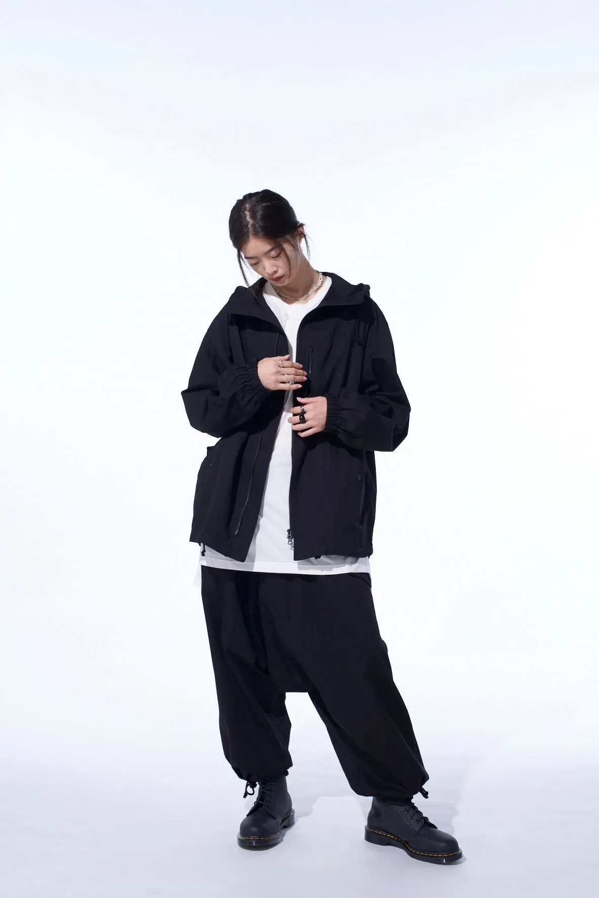 COTTON TWILL MOUNTAIN PARKA sold by Yohji Yamamoto product image thumbnail 3