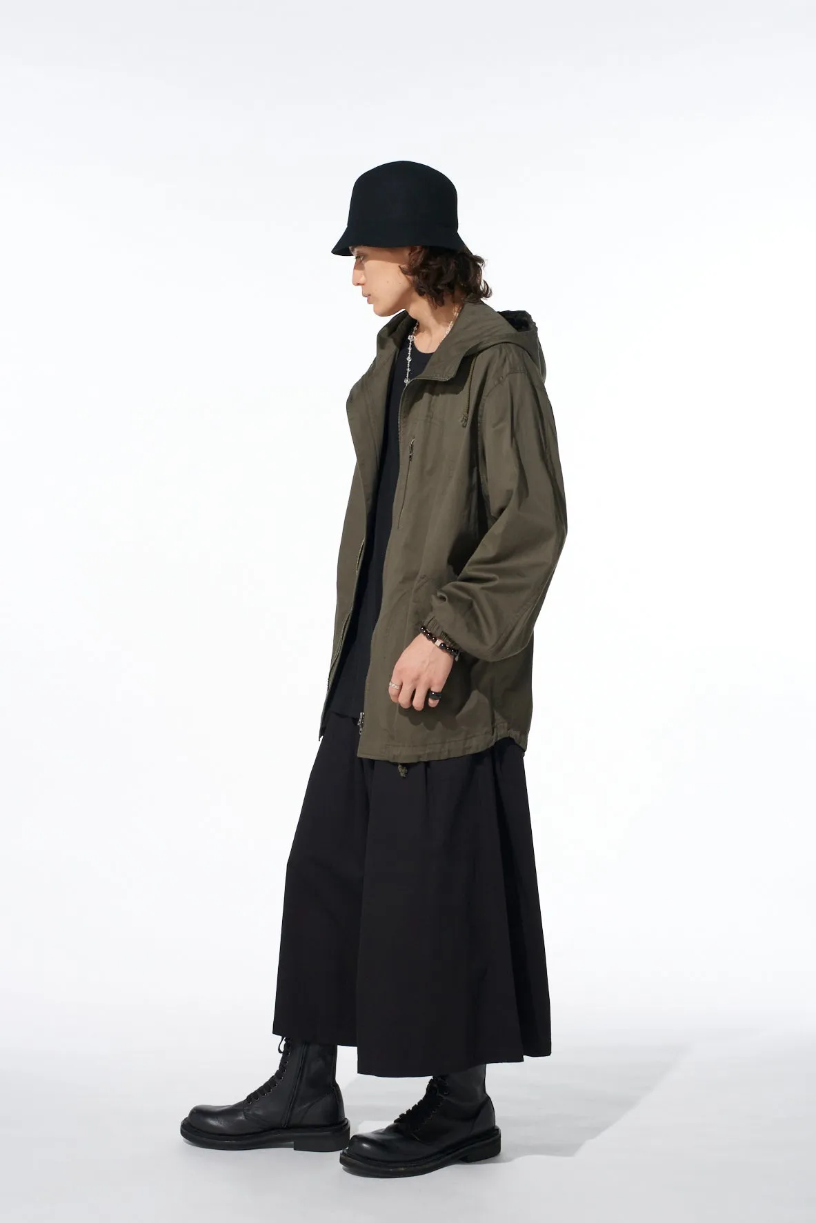 COTTON TWILL MOUNTAIN PARKA sold by Yohji Yamamoto product image thumbnail 3