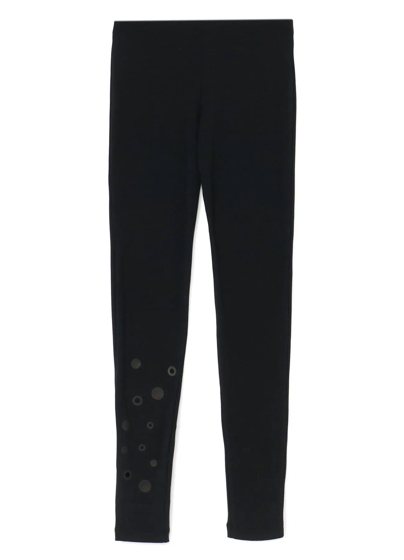 LEATHER DOT JERSEY LEGGINGS sold by Yohji Yamamoto product image thumbnail 2