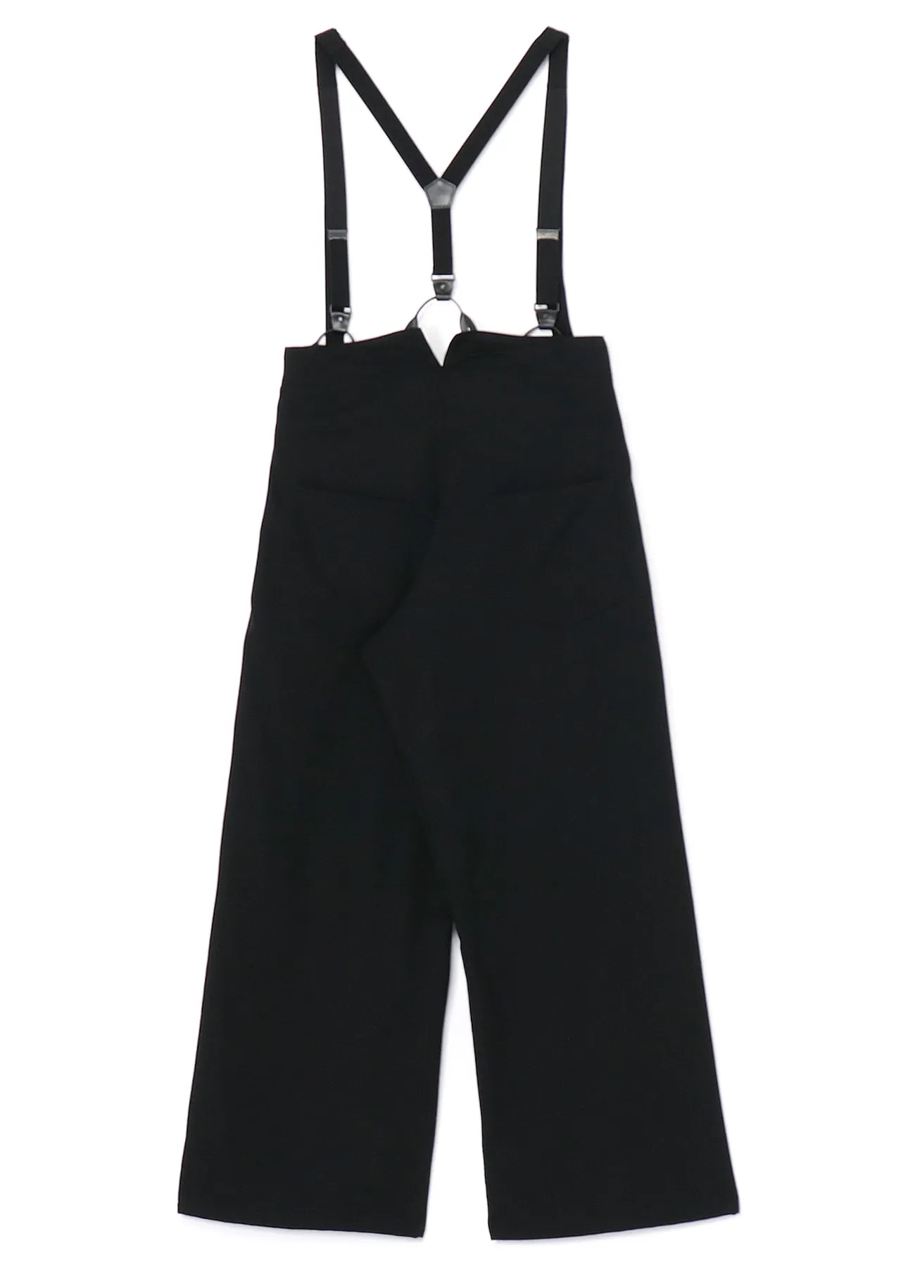 WOOL GABARDINE SUSPENDERS PANTS sold by Yohji Yamamoto product image thumbnail 3