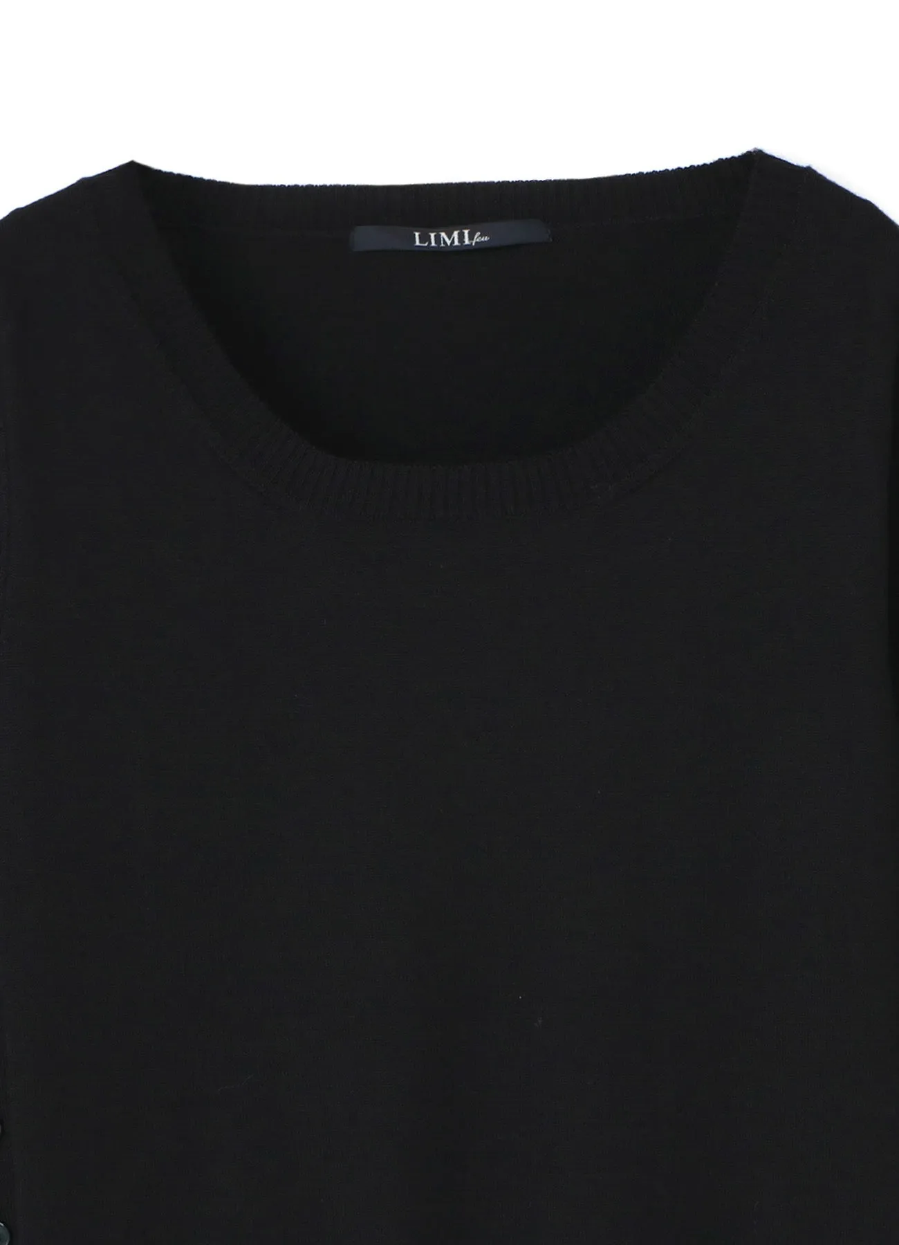 STANDARD SOFT WOOL WASHABLE PLAIN STITCH SIDE SWEATER sold by Yohji Yamamoto product image thumbnail 4