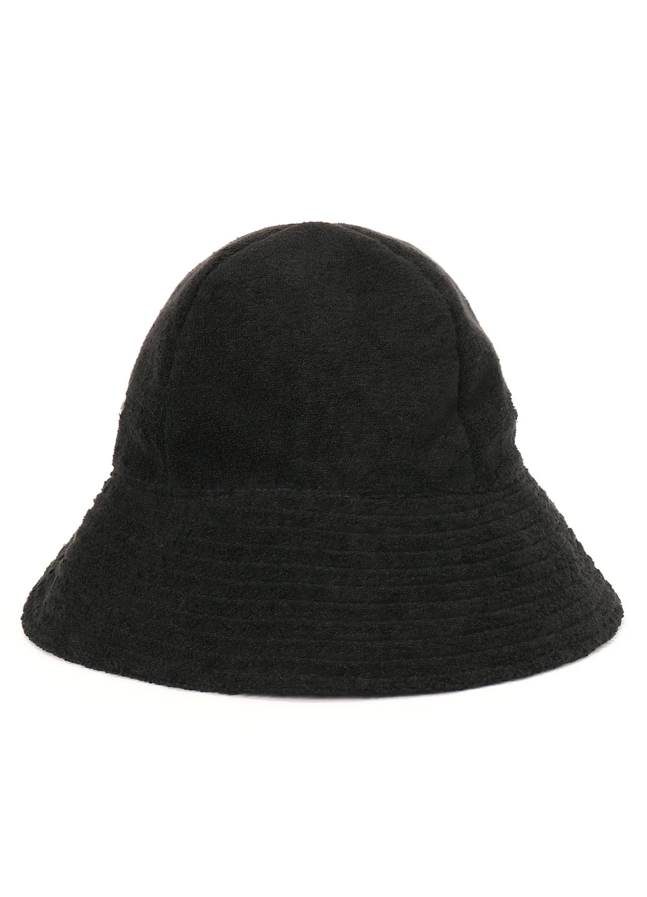 BLENDED LINEN PILE FLAT HAT WITH ATTACHED LOGO TOWEL sold by Yohji Yamamoto product image thumbnail 4