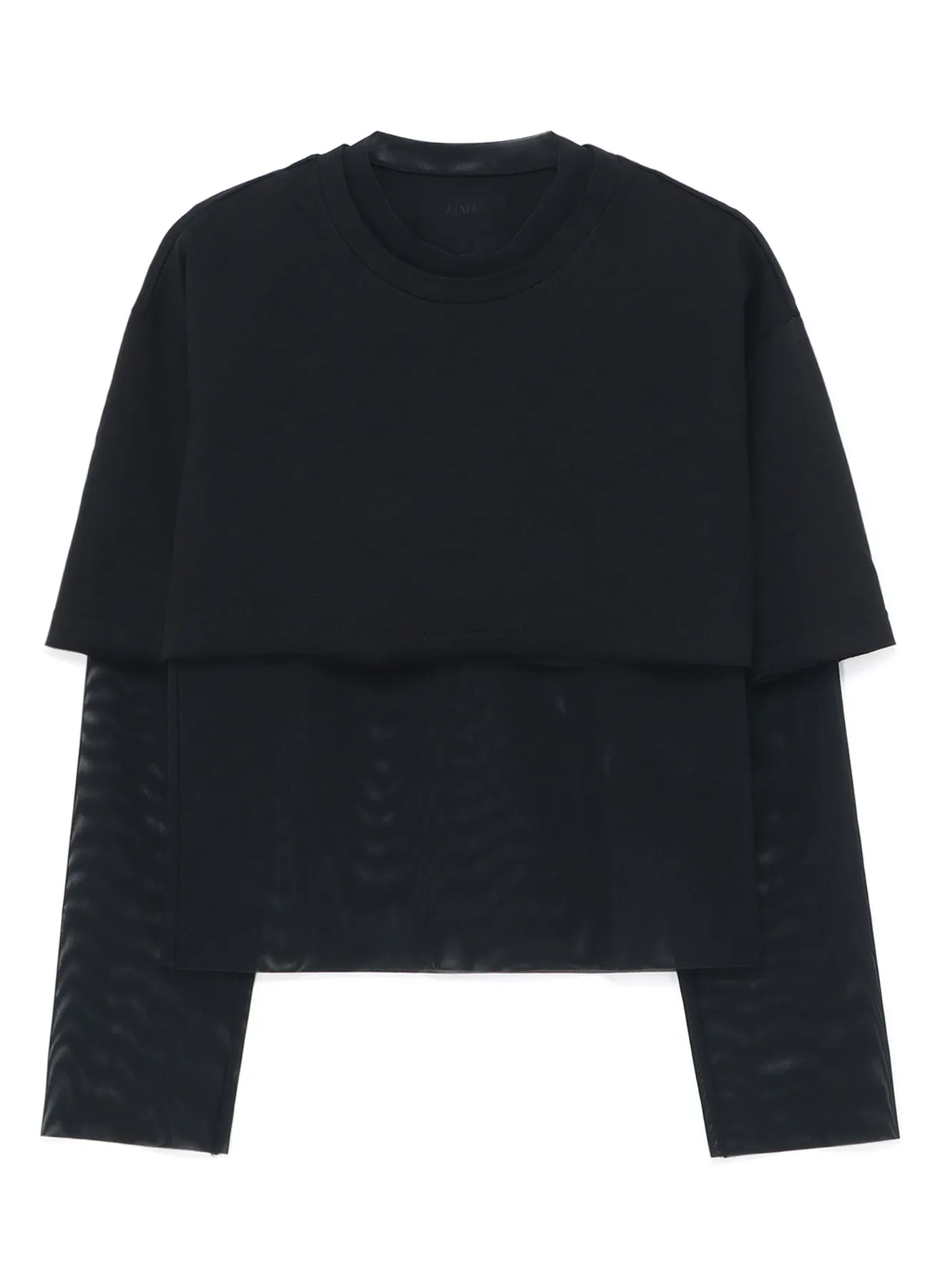 MULTIPLE LAYER LONG TEE sold by Yohji Yamamoto product image thumbnail 2