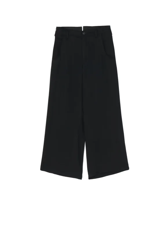RAYON SATIN WAIST STRING PANTS sold by Yohji Yamamoto