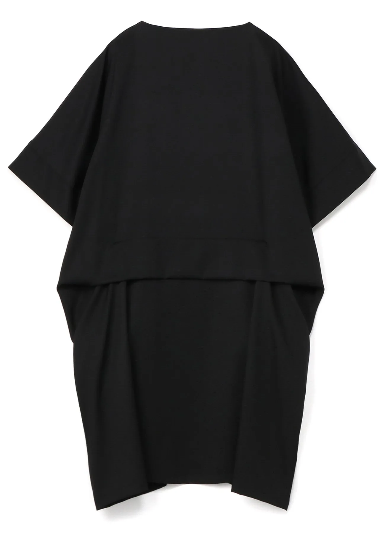STANDARD WOOL GABARDINE DROPPED POCKET DRESS sold by Yohji Yamamoto product image thumbnail 3