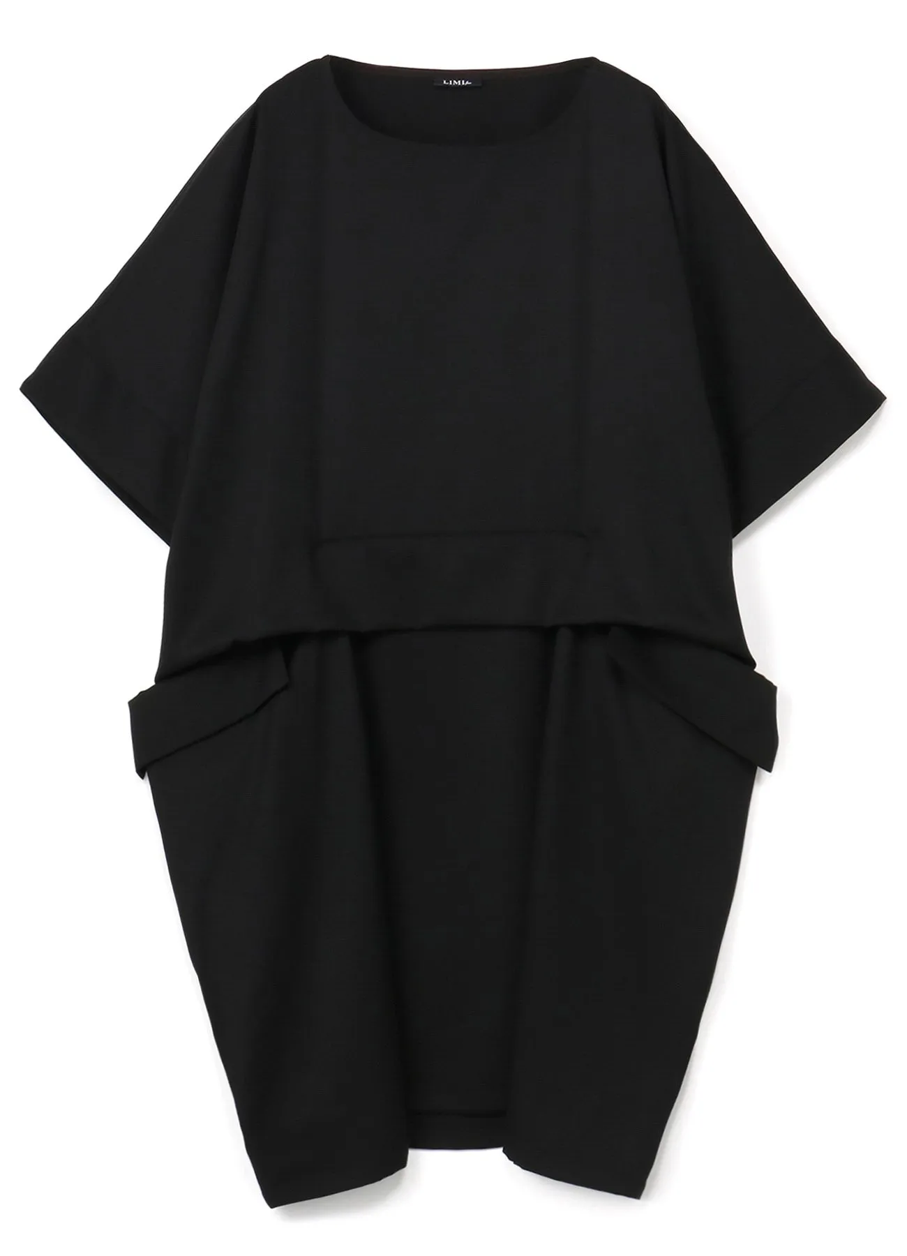 STANDARD WOOL GABARDINE DROPPED POCKET DRESS sold by Yohji Yamamoto product image thumbnail 2