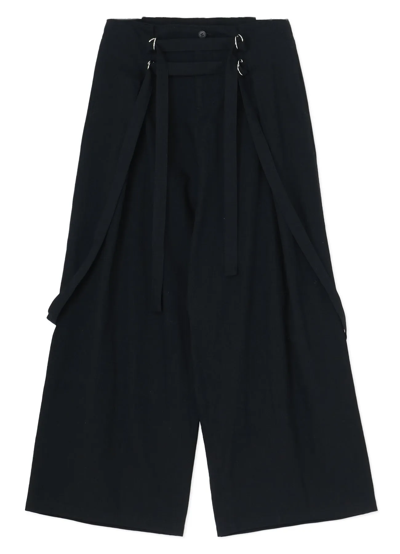 6oz DENIM HANGING STRAP WIDE PANTS sold by Yohji Yamamoto product image thumbnail 2