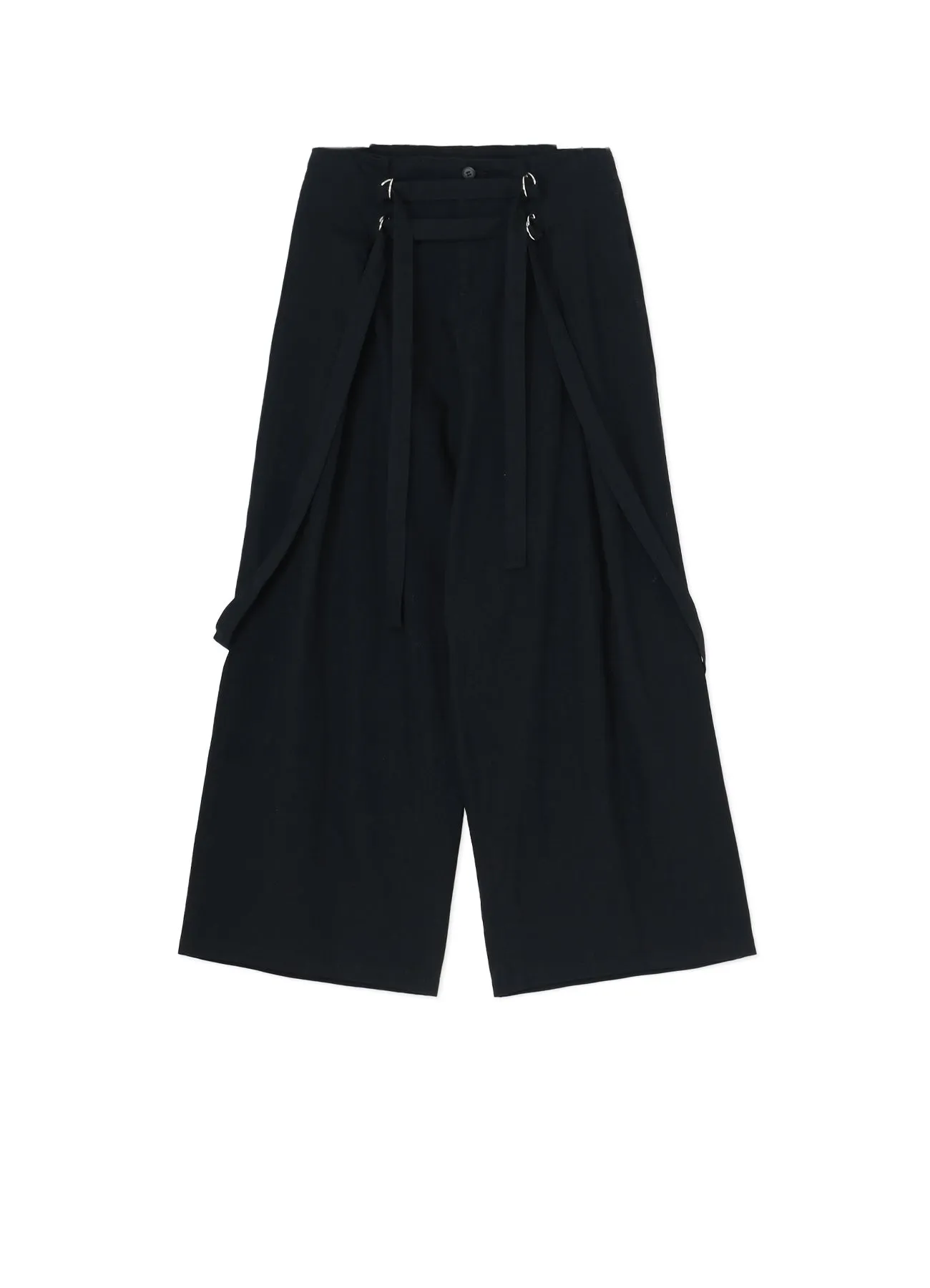 6oz DENIM HANGING STRAP WIDE PANTS sold by Yohji Yamamoto