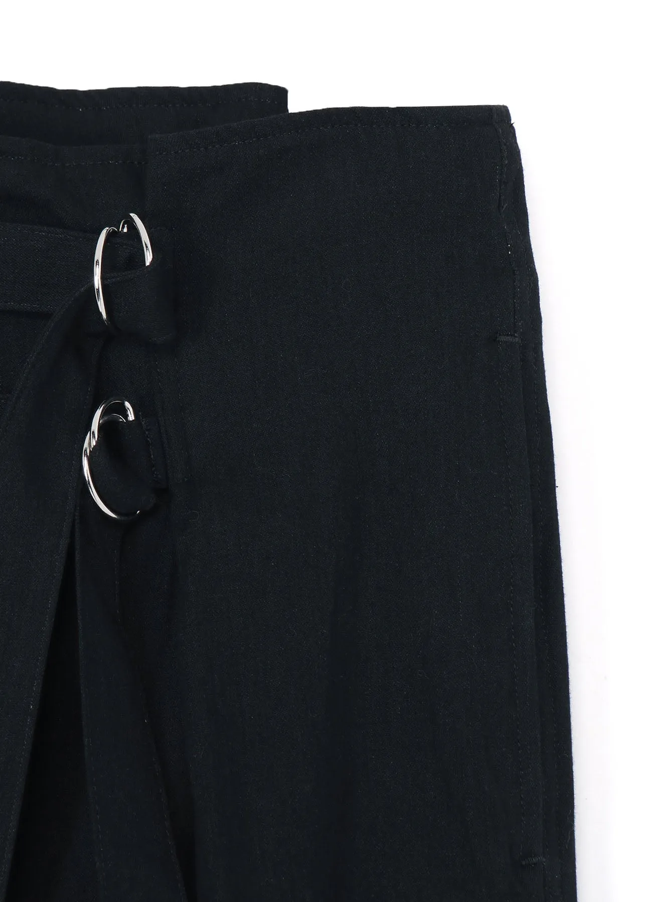6oz DENIM HANGING STRAP WIDE PANTS sold by Yohji Yamamoto product image thumbnail 4