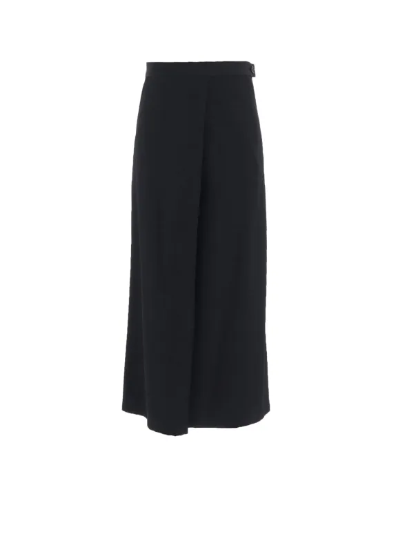 WOOL GABARDINE  FLARE PANTS sold by Yohji Yamamoto