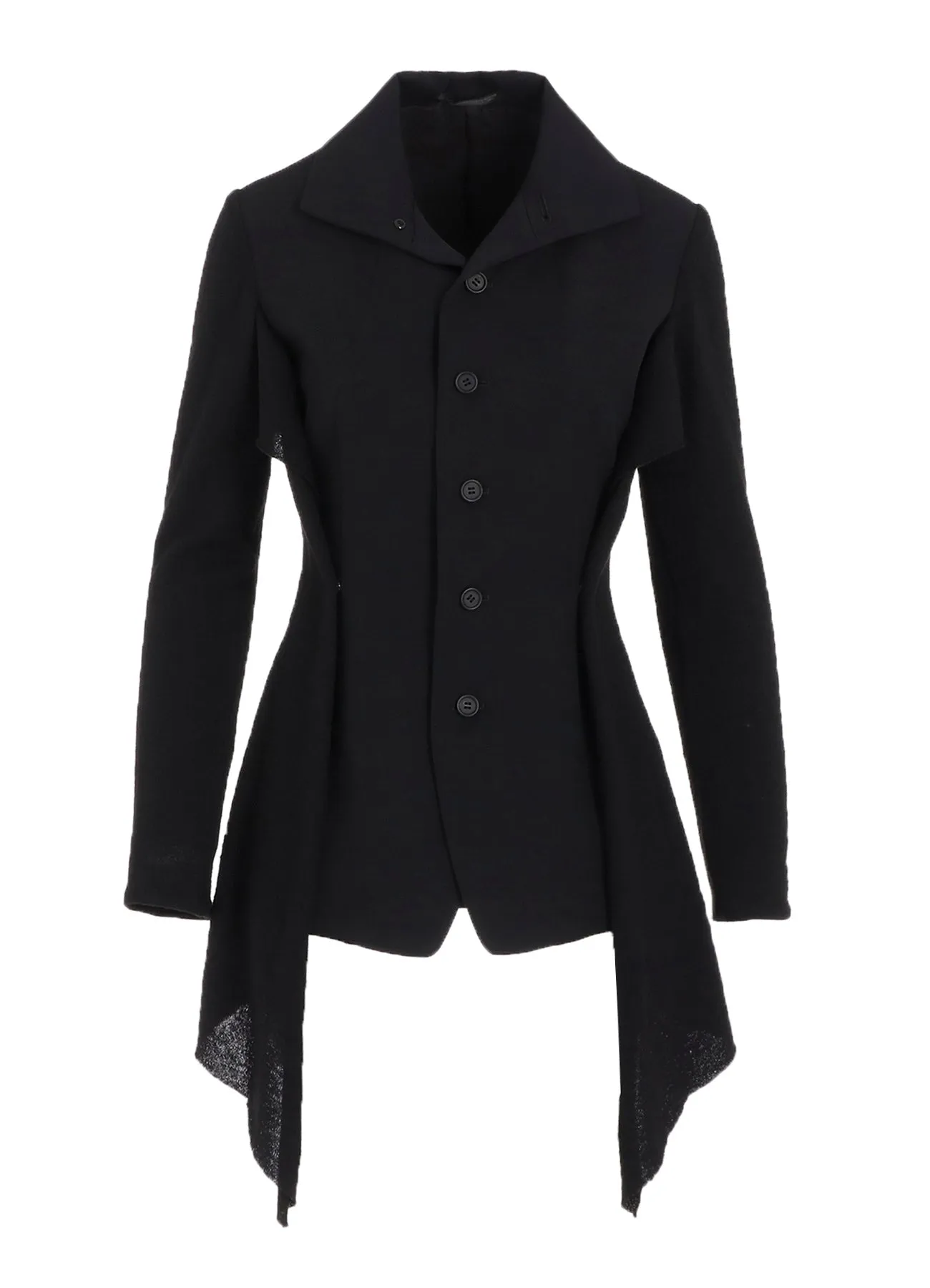 WOOL GABARDINE COMBINATION JACKET sold by Yohji Yamamoto product image thumbnail 2