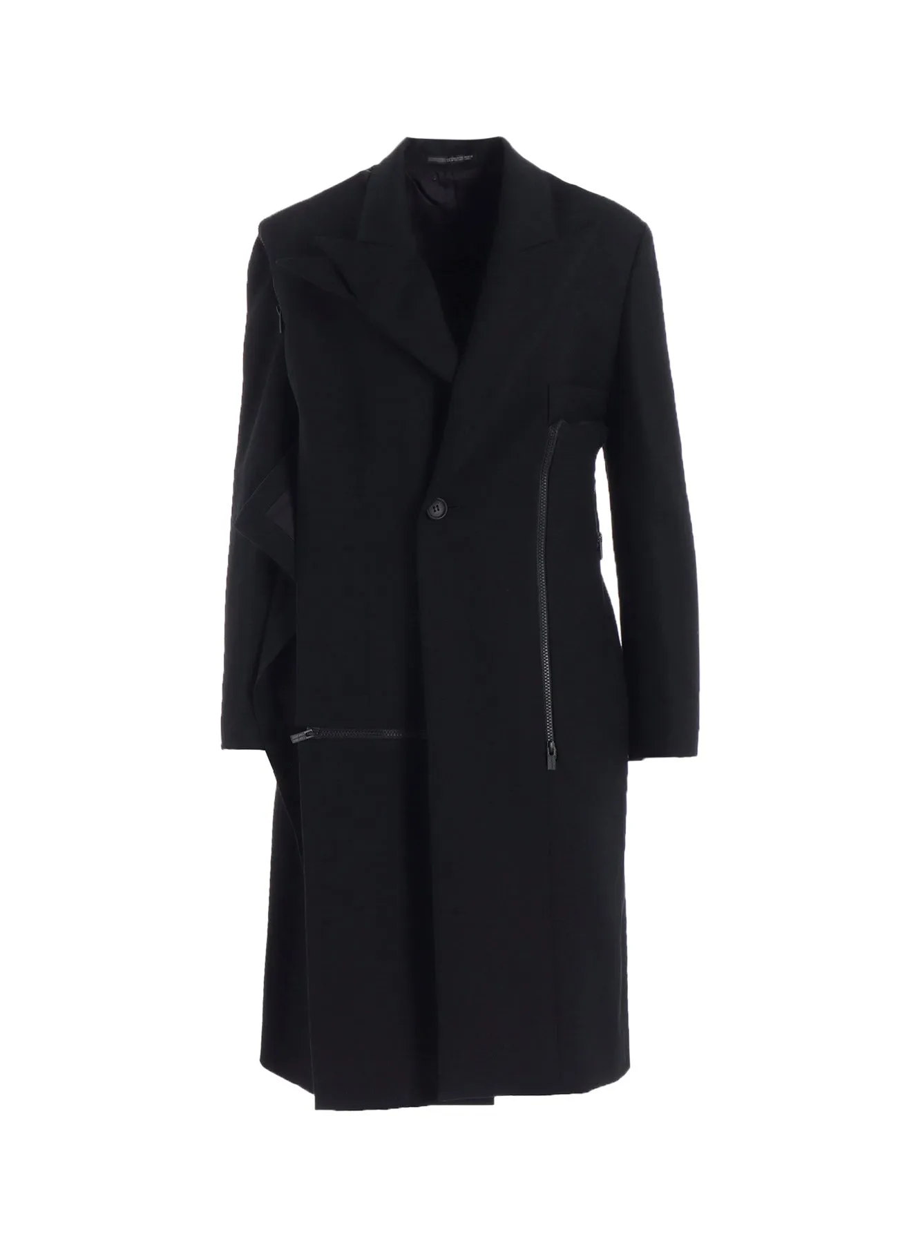 W/SAXONY ZIP DETAIL JACKET sold by Yohji Yamamoto