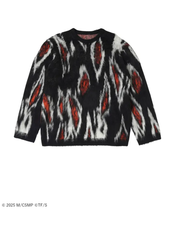 【Pre-Order】Ground Y×CHAINSAW MAN Collaborate Collection FOX DEVIL EYES KNIT【Shipping sequentially from late February 2026】 sold by Yohji Yamamoto