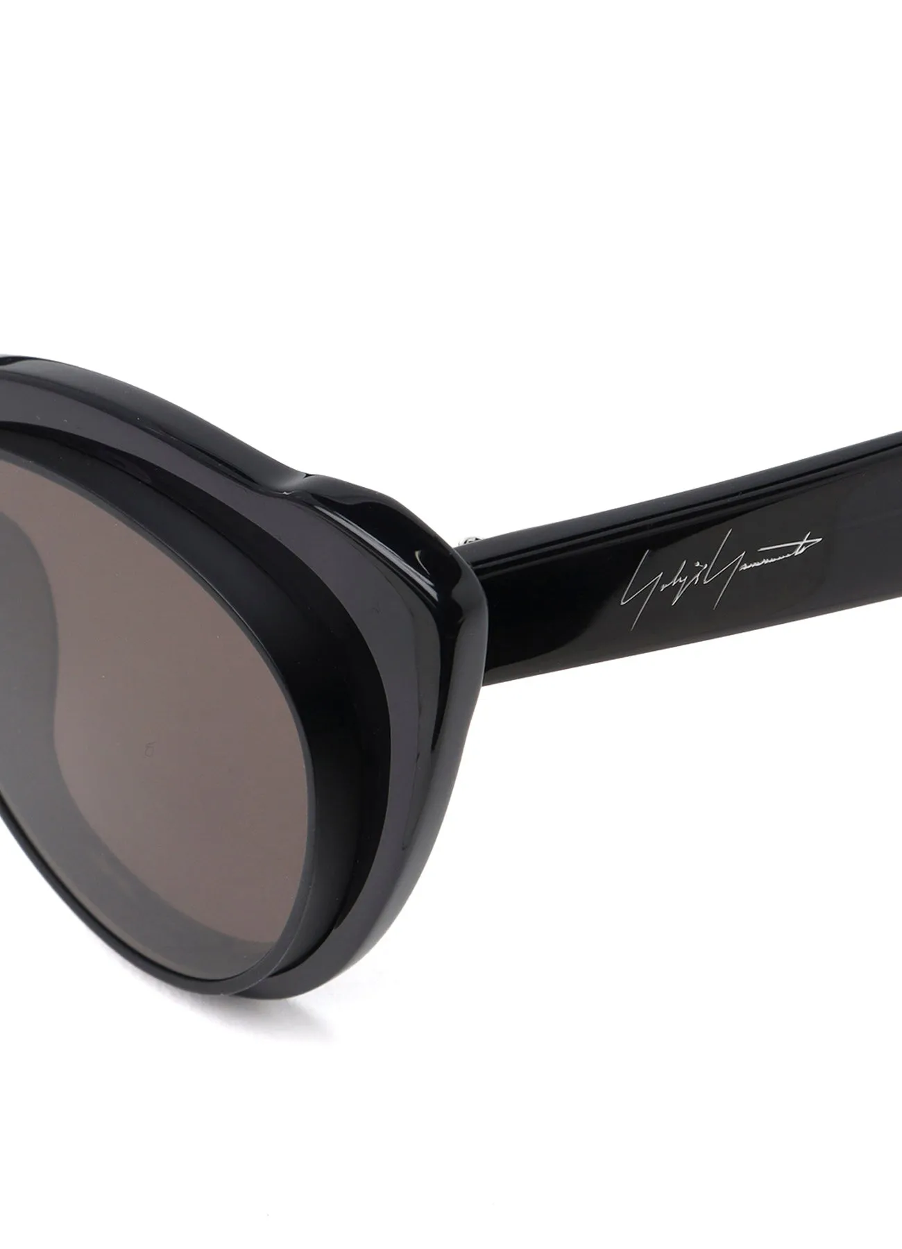 TITANIUM/ACETATE SUNGLASSES B sold by Yohji Yamamoto product image thumbnail 5