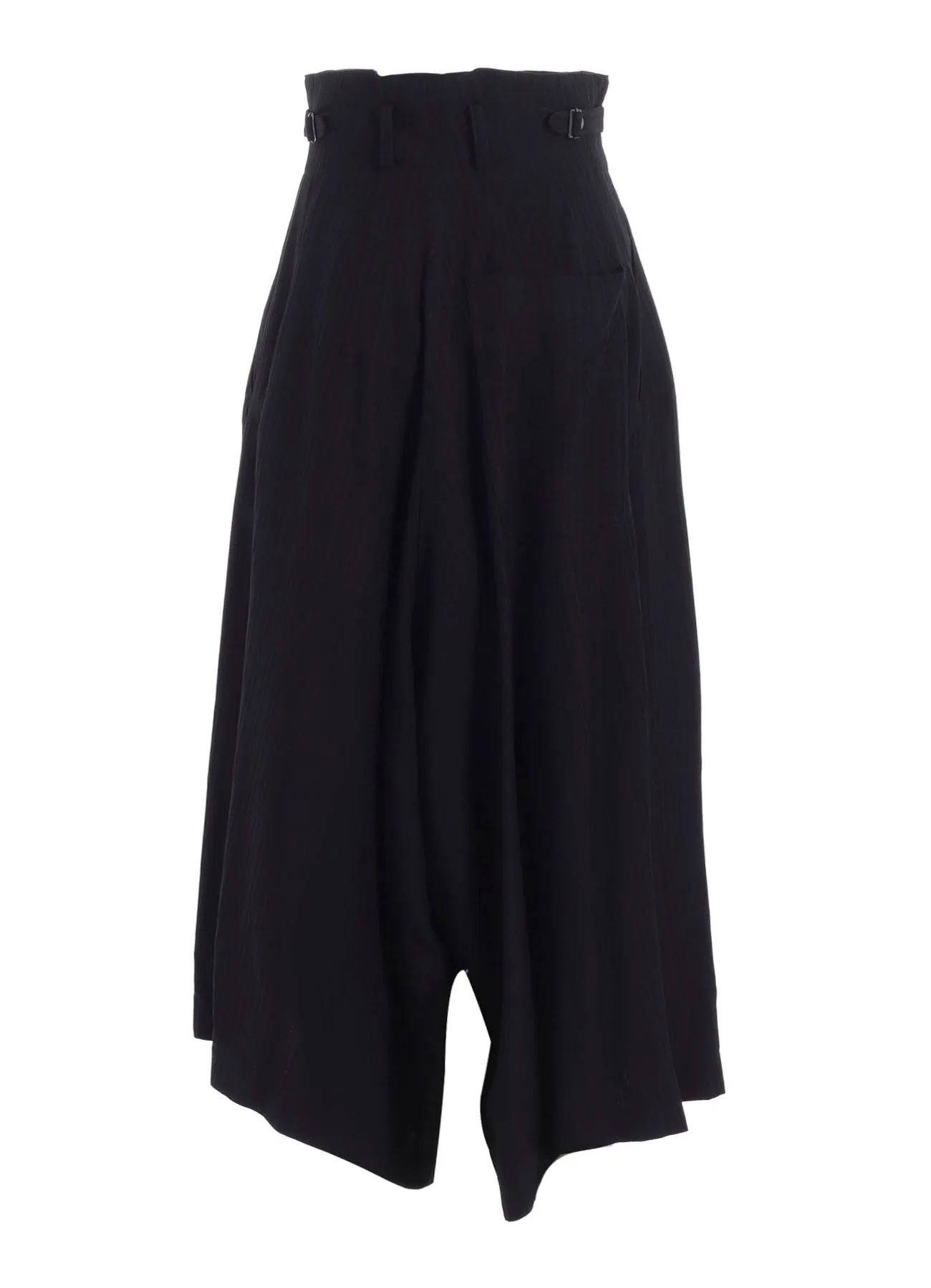 VISCOSE TWEED STRIPE WIDE PANTS sold by Yohji Yamamoto product image thumbnail 3