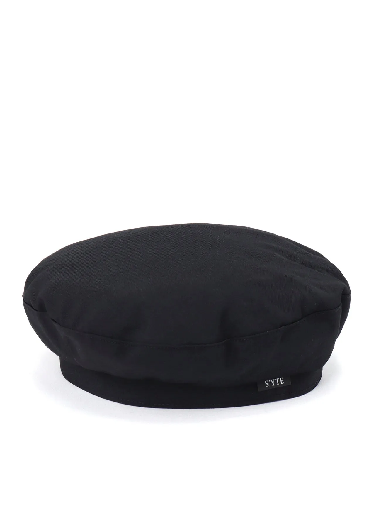 WASHER WOOL GABARDINE BERET sold by Yohji Yamamoto