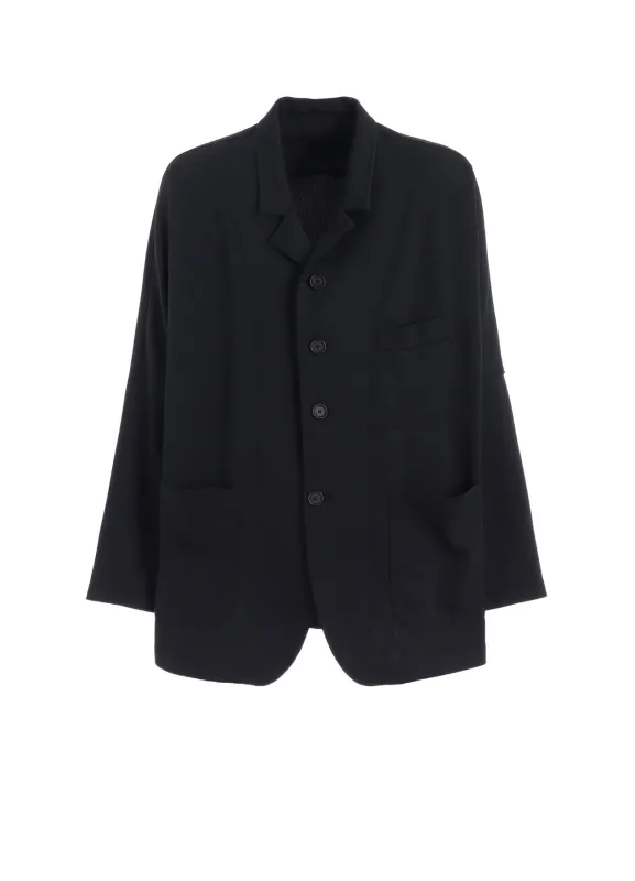 PE/SMOOTH YOKE SLEEVE JACKET made by Yohji Yamamoto