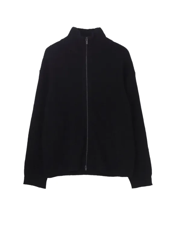 HIGH-NECK ZIP CARDIGAN sold by Yohji Yamamoto