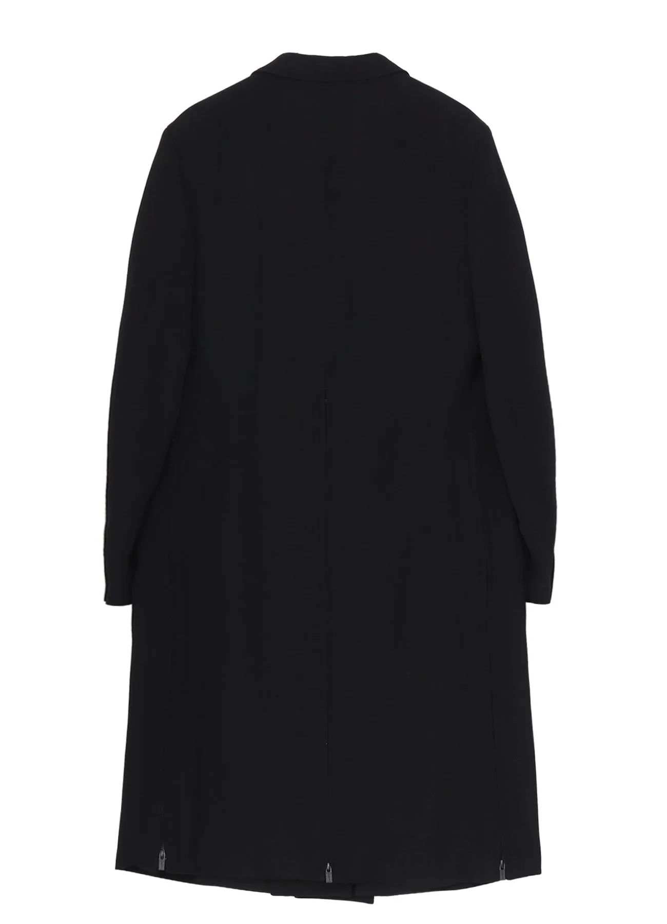 ARMY GABARDINE ZIPPER LONG JACKET sold by Yohji Yamamoto product image thumbnail 3