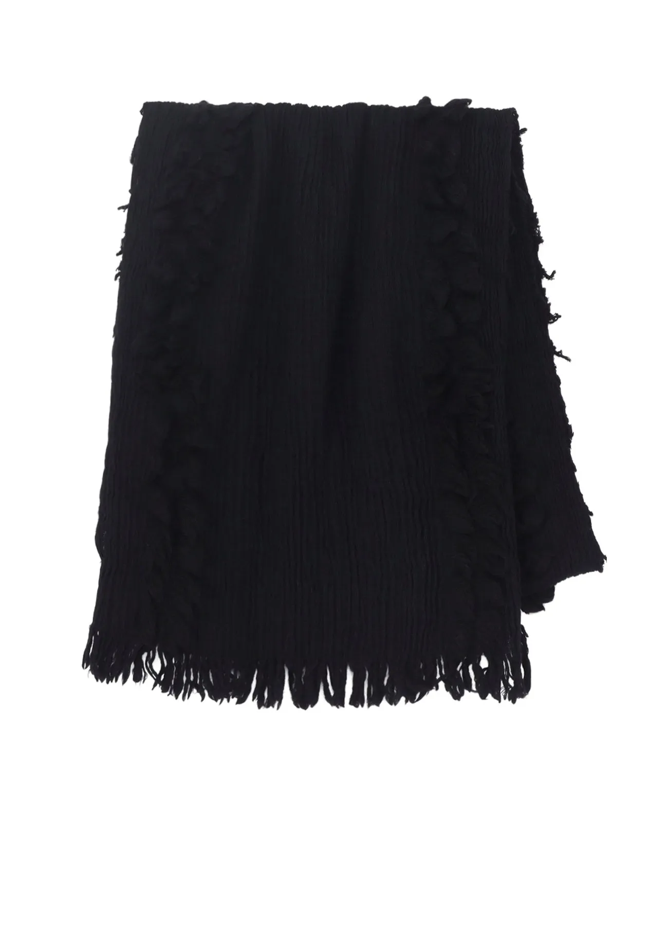 W FLAT/W SLUB WILLOW SCARF sold by Yohji Yamamoto