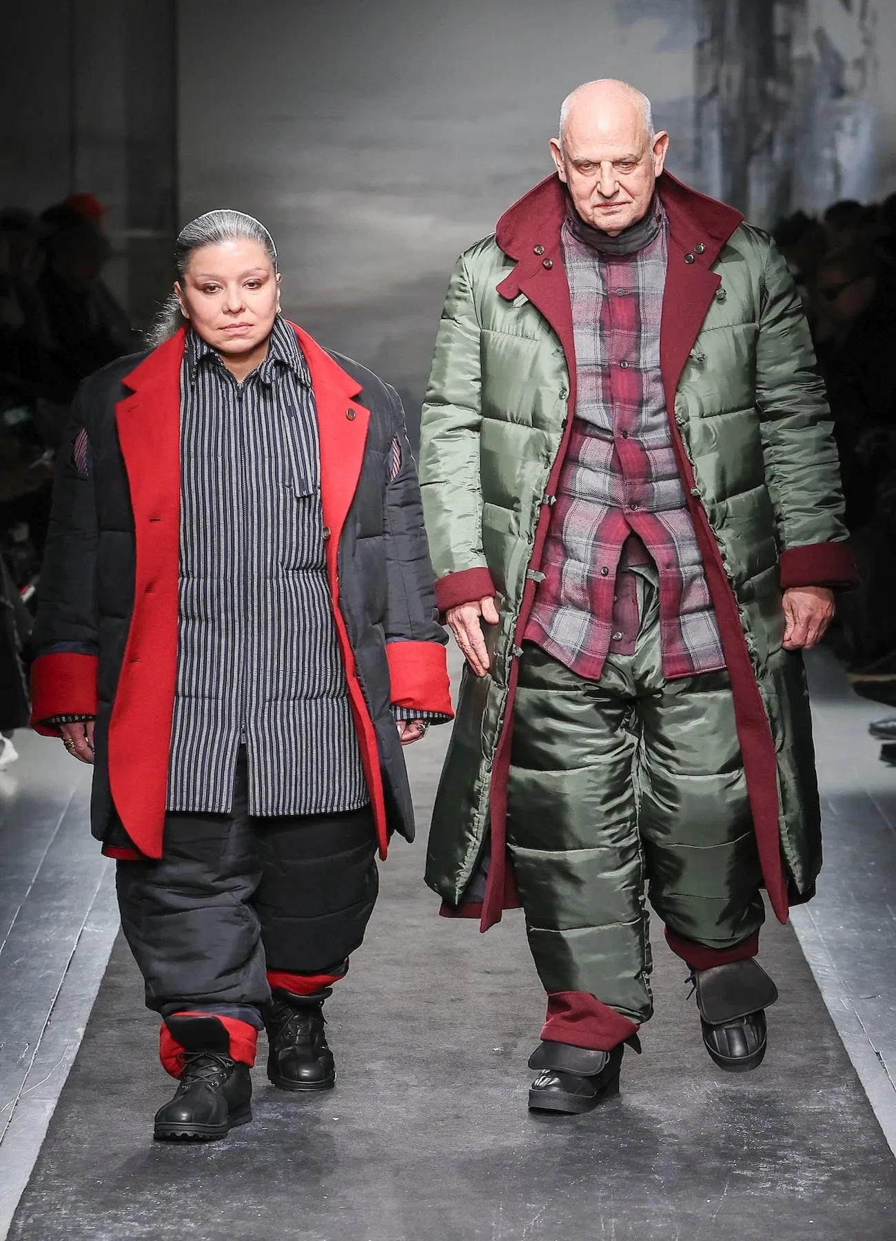 KHADI COTTON TAB COLLAR PADDED BLOUSE sold by Yohji Yamamoto product image thumbnail 2