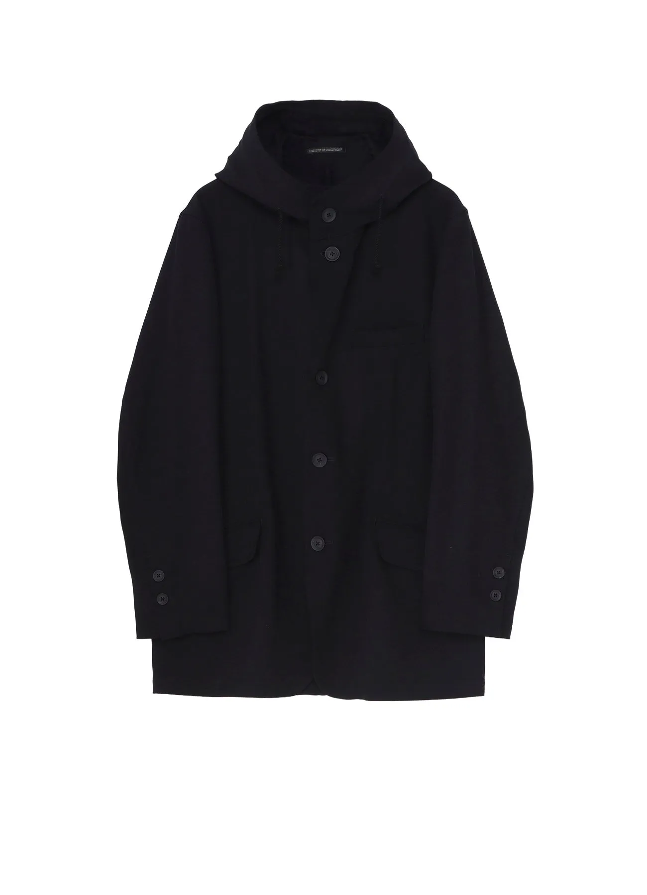 ARMY GABARDINE FOODED JACKET sold by Yohji Yamamoto