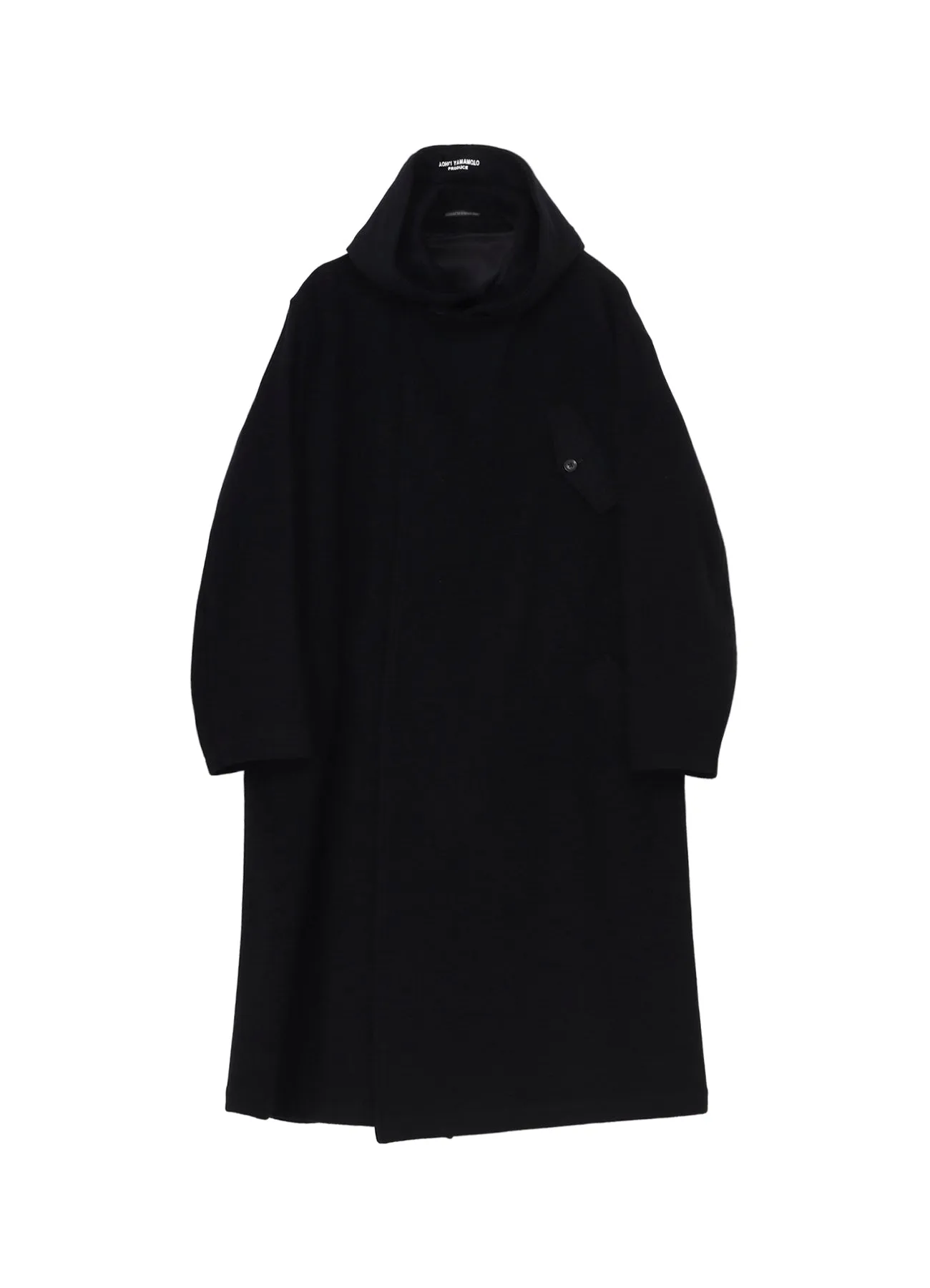 AIRY MOSSER HOODED COAT sold by Yohji Yamamoto