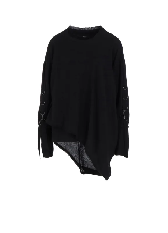 WOOL VIYELLA BLOUSE WITH D-RINGS made by Yohji Yamamoto