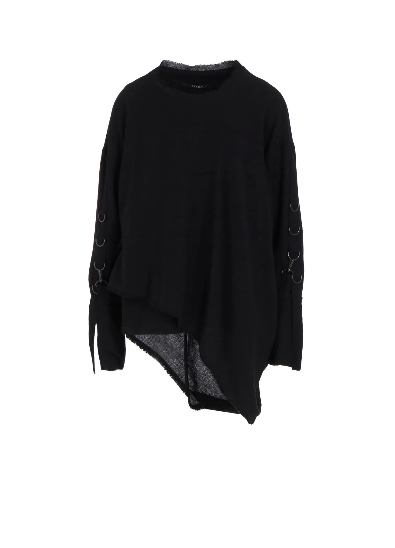 WOOL VIYELLA BLOUSE WITH D-RINGS sold by Yohji Yamamoto