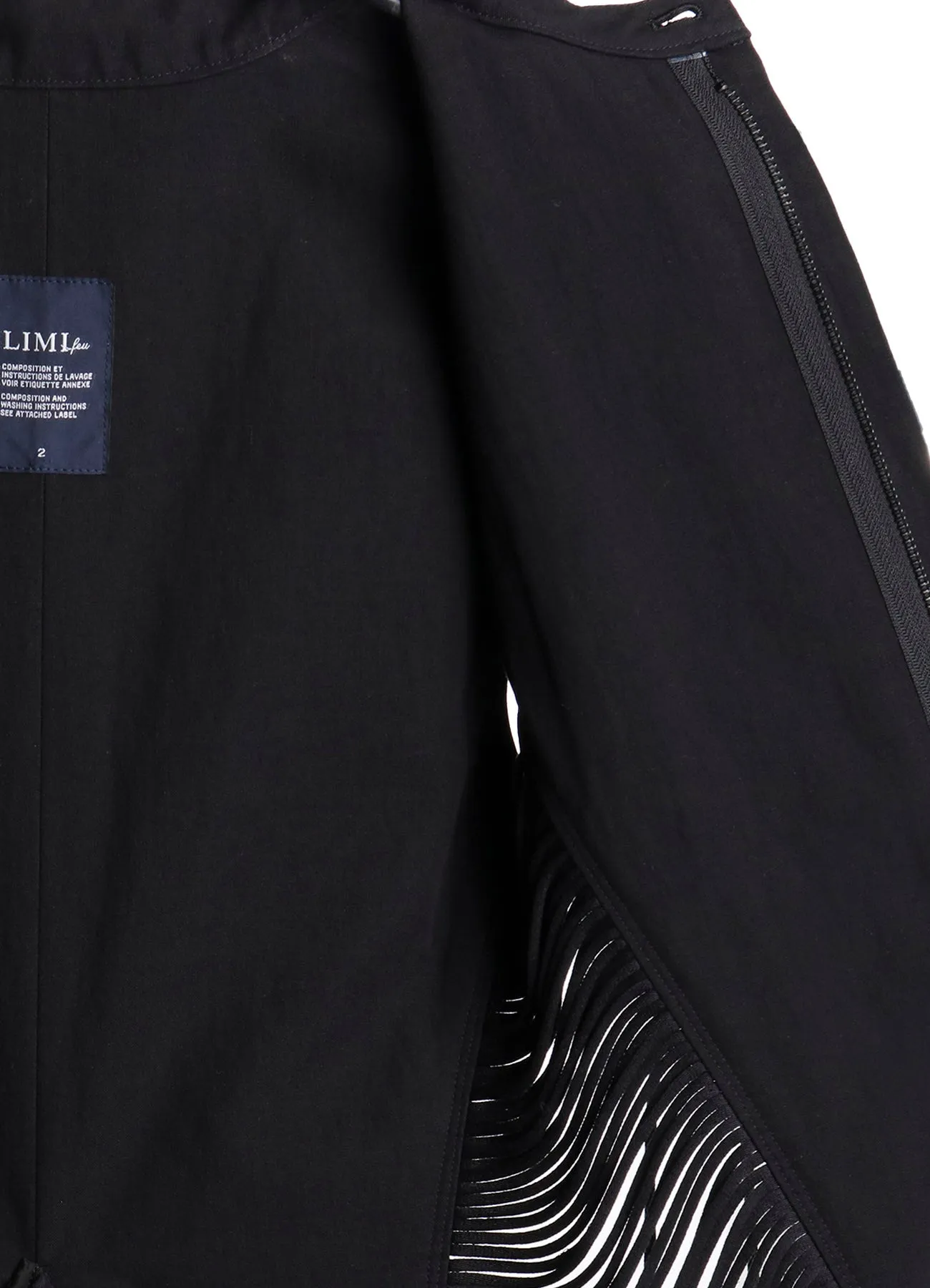 POPLIN STRING JACKET sold by Yohji Yamamoto product image thumbnail 4